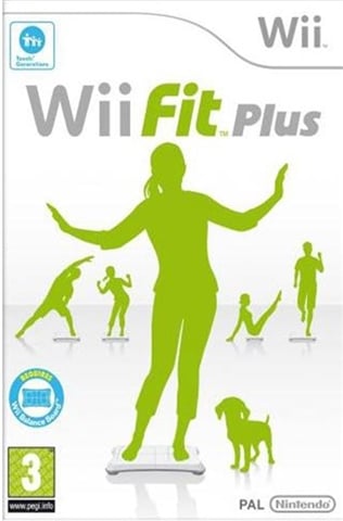 Wii fit plus on sale game for sale